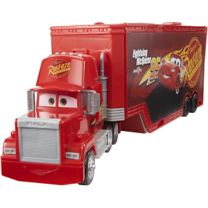 Mattel Disney Pixar Cars - Mack Trasformabile Playset, Giocattolo 2 in 1 con Camion e Officina