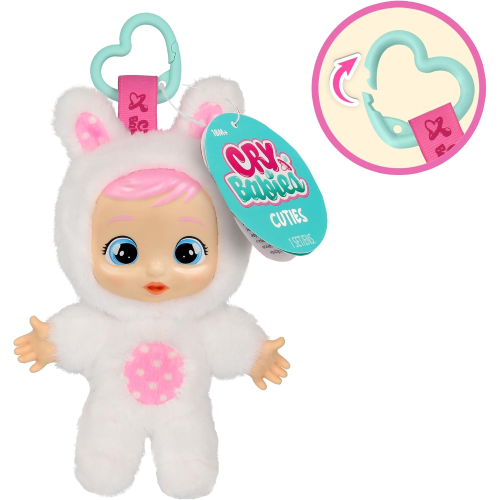 CRY  BABIES CUTIES CONEY Bambola di peluche Mini Bebè di Peluche, Perfetti Da Portare Sempre Con Te Bambini dai 3 anni in su