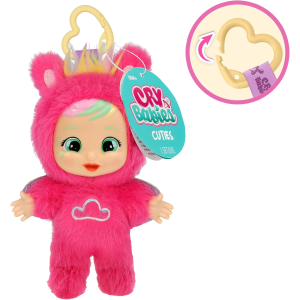 CRY  BABIES CUTIES HANNAH Bambola di peluche Mini Bebè di Peluche, Perfetti Da Portare Sempre Con Te Bambini dai 3 anni in