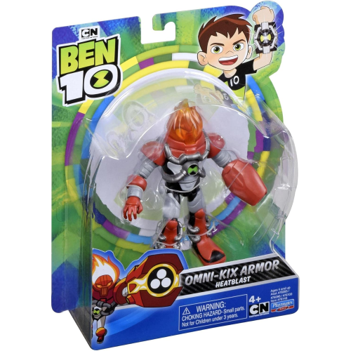 BEN 10 Omni-Kix Armor Heatblast, per Bambini a Partire dai 4 Anni