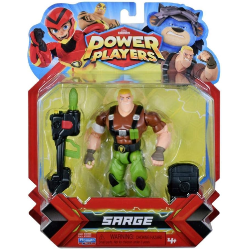 POWER PLAYERS, PERSONAGGIO BASE SARGE, PWW01400 - 4 ANNI+