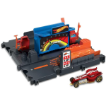 MATTEL HKX45 Hot Wheels City - Contenitore per benzina con 1 veicolo per bambini dai 4 anni in su