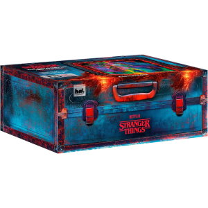 CLEMENTONI 35610 STRANGER THINGS Metamorphic Art Collection - Vecna's Curse, Quadro Interattivo 520 Pezzi con Cornice e LED