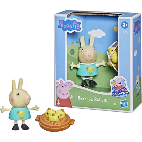 HASBRO F2208 PEPPA PIG  PERSONAGGIO CON ACCESSORIO, Statuetta Rebecca