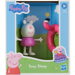 HASBRO F2206 PEPPA PIG  PERSONAGGIO CON ACCESSORIO, SUZY SHEEP - 3 ANNI+