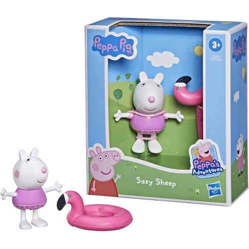 HASBRO F2206 PEPPA PIG  PERSONAGGIO CON ACCESSORIO, SUZY SHEEP - 3 ANNI+