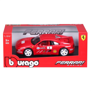 BURAGO Ferrari Racing - Ferrari F355 Challenge - Scala1:24 - 18-26306- 3 ANNI+