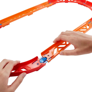 HOT WHEELS TRACK BUILDER BASE, confezione di curve assortite per collegare i set, dai 4 anni in su, GLC88
