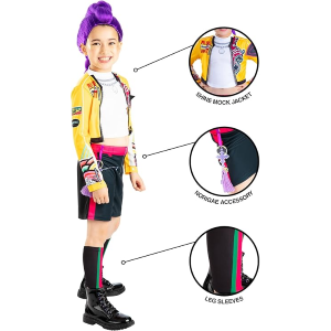 COSTUME K-POP DEMON HUNTERS RUMI - Rubies Official Netflix - TAGLIA S - 7/8 ANNI