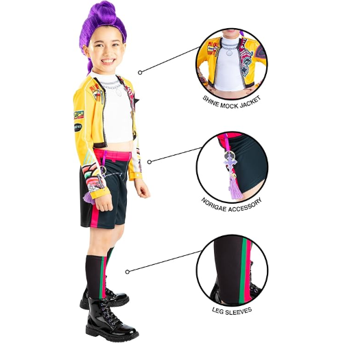 COSTUME K-POP DEMON HUNTERS RUMI - Rubies Official Netflix - TAGLIA S - 7/8 ANNI