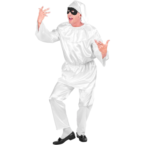 COSTUME PULCINELLA TAGLIA S - 48/50 - ARTICOLO 56541