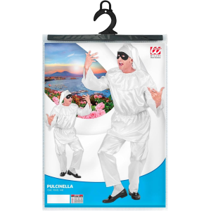 COSTUME PULCINELLA TAGLIA S - 48/50 - ARTICOLO 56541