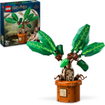 LEGO 76433 HARRY POTTER MANDRAGOLA, Personaggio Giocattolo con Vaso da Costruire, Creatura Magica con Arti e Bocca Mobili