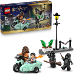 LEGO 76459 HARRY POTTER Fuga da Privet Drive di Hagrid e Harry - Moto Giocattolo con 4 Minifigure 