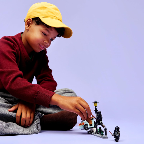 LEGO 76459 HARRY POTTER Fuga da Privet Drive di Hagrid e Harry - Moto Giocattolo con 4 Minifigure 