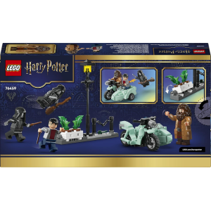 LEGO 76459 HARRY POTTER Fuga da Privet Drive di Hagrid e Harry - Moto Giocattolo con 4 Minifigure 