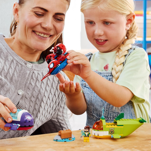 LEGO 11207 MARVEL Spidey: Veicoli Subacquei - Set da Supereroe con 3 Sottomarini Giocattolo e 3 Minifigure