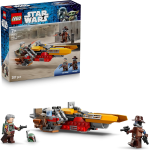 LEGO 75437 STAR WARS Speeder di Cobb Vanth - Giocattolo con le Minifigure di Cobb Vanth e Cad Bane, con Blaster e Jetpack