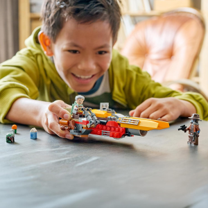 LEGO 75437 STAR WARS Speeder di Cobb Vanth - Giocattolo con le Minifigure di Cobb Vanth e Cad Bane, con Blaster e Jetpack