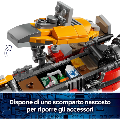 LEGO 75437 STAR WARS Speeder di Cobb Vanth - Giocattolo con le Minifigure di Cobb Vanth e Cad Bane, con Blaster e Jetpack