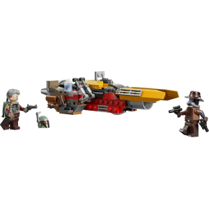 LEGO 75437 STAR WARS Speeder di Cobb Vanth - Giocattolo con le Minifigure di Cobb Vanth e Cad Bane, con Blaster e Jetpack