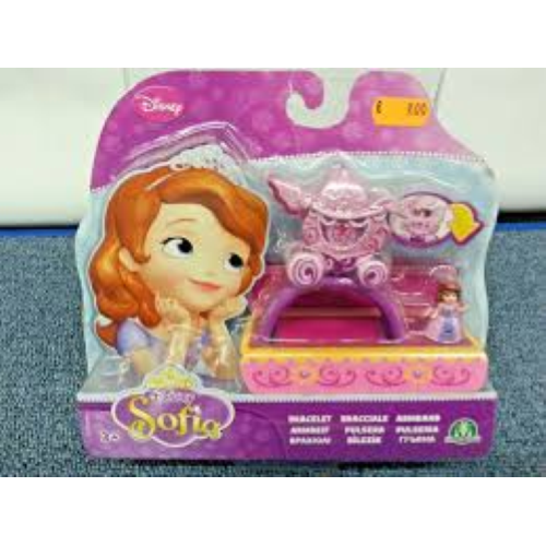 Giochi Preziosi Braccialetto Principessa Sofia Disney, 3 MODELLI ASSORTITI, VIENE INVIATO IL DISPONIBILE