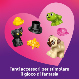LEGO 42678 FRIENDS Furgone di Accessori per Animali Giocattolo - Set con Veicolo, 2 Mini Bamboline e Figure di Cane, Gatto e Rana