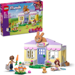 LEGO 42679 FRIENDS Hotel dei Conigli di Heartlake City - con 2 Mini Bamboline, 2 Coniglietti e Accessori per la Cura degli Animali