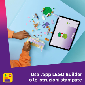 LEGO 42679 FRIENDS Hotel dei Conigli di Heartlake City - con 2 Mini Bamboline, 2 Coniglietti e Accessori per la Cura degli Animali