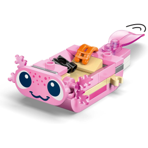 LEGO 42681 FRIENDS Barca d’Avventura Axolotl Giocattolo - Set con 2 Mini Bamboline, 2 Simpatici Animali, Piante, Fiori e Accessori 