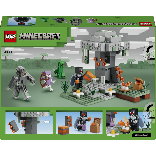 LEGO 21586 MINECRAFT Giardino Pallido -  con Minifigure di Creaking e Mothman, e le Figure di Creeper e di Scheletro 
