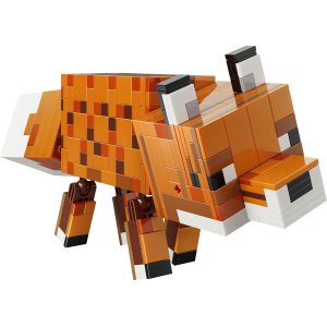 LEGO 21588 MINECRAFT La Volpe Giocattolo - Puzzle Animale 3D con Accessori -  per la Camera da Letto