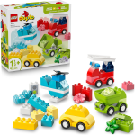 LEGO 10474 DUPLO Veicoli Creativi - Gioco Didattico e di Ordinamento con Macchine, Camion e Elicottero Giocattolo