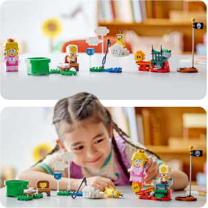 LEGO 71441 SUPER MARIO Adventures with Interactive Peach, Princess Toy Playset for Kids