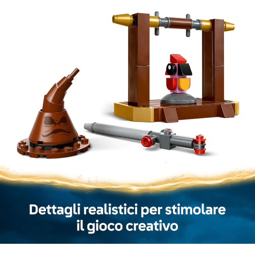 LEGO 76448 HARRY POTTER FANNY : la Fenice di Albus Silente Giocattolo - Set Play & Display con Figura di Uccello 