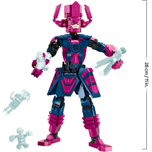 LEGO 76316 MARVEL FANTASTIC FOUR, Fantastici Quattro Contro Personaggio Costruibile di Galactus
