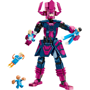 LEGO 76316 MARVEL FANTASTIC FOUR, Fantastici Quattro Contro Personaggio Costruibile di Galactus
