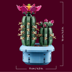 LEGO 11509 The Botanical Collection Cactus in fiore