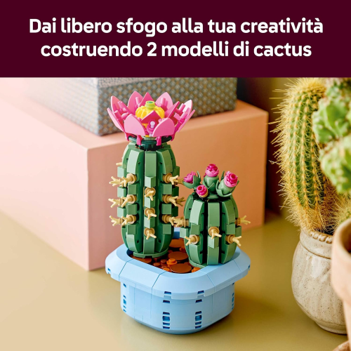 LEGO 11509 The Botanical Collection Cactus in fiore