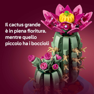 LEGO 11509 The Botanical Collection Cactus in fiore