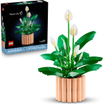 LEGO 11504 BOTANICAL COLLECTION Spatifillo - Set per Adulti di Piante Artificiali con Vaso, Fiori Bianchi Finti e Boccioli 