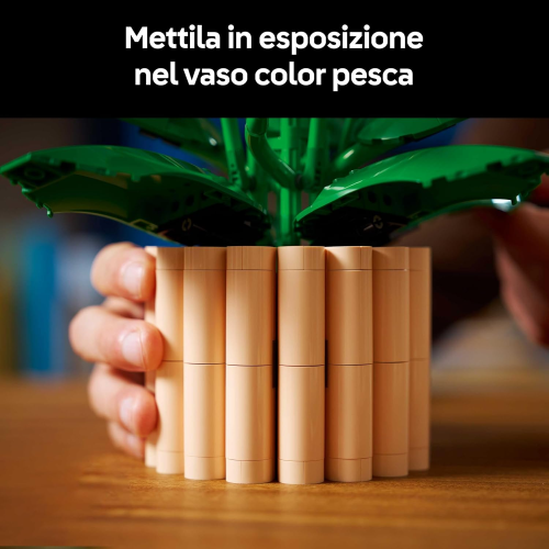 LEGO 11504 BOTANICAL COLLECTION Spatifillo - Set per Adulti di Piante Artificiali con Vaso, Fiori Bianchi Finti e Boccioli 