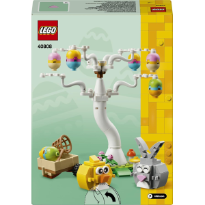 LEGO 40808 Coniglietto Pasquale e Caccia alle Uova - Giocattolo di Pasqua con Figure di Coniglio e Uccellino