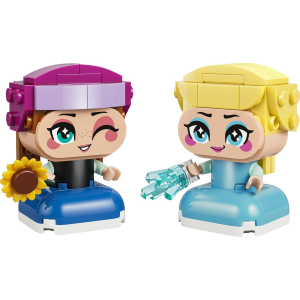 LEGO 43284 DISNEY PRINCESS - Mini-Anna e Mini-Elsa - - con 2 Mini Bamboline, un Girasole e un Fulmine di Ghiaccio