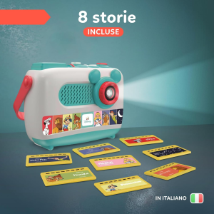 CLEMENTONI 17507 DISNEY BABY PROIETTORE RACCONTASTORIE  PLUS, Storyteller per Bambini 2+ Anni