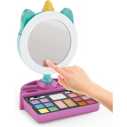 CLEMENTONI 18855 CRAZY CHIC UNICORN MIRROR BEAUTY SET - 6 ANNI +