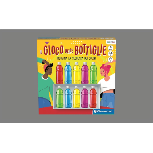 CLEMENTONI 81642 GIOCO DELLE BOTTIGLIE, GIOCO DA TAVOLO, 8+ Anni e Adulti