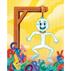 CLEMENTONI 16814 GIOCO L'Impiccato Gioco da Tavolo per Bambini 6+ Anni e Adulti