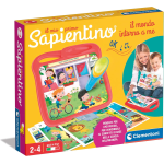 CLEMENTONI 16476 SAPIENTINO Il Mio Primo Sapientino, Il Mondo Intorno a Me, Banchetto Educativo 24 attività