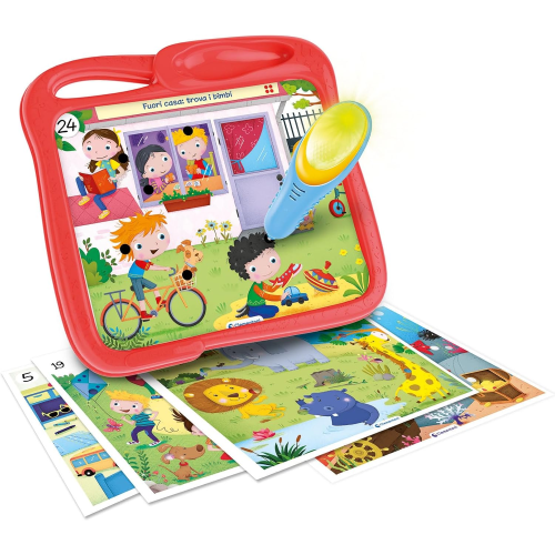 CLEMENTONI 16476 SAPIENTINO Il Mio Primo Sapientino, Il Mondo Intorno a Me, Banchetto Educativo 24 attività